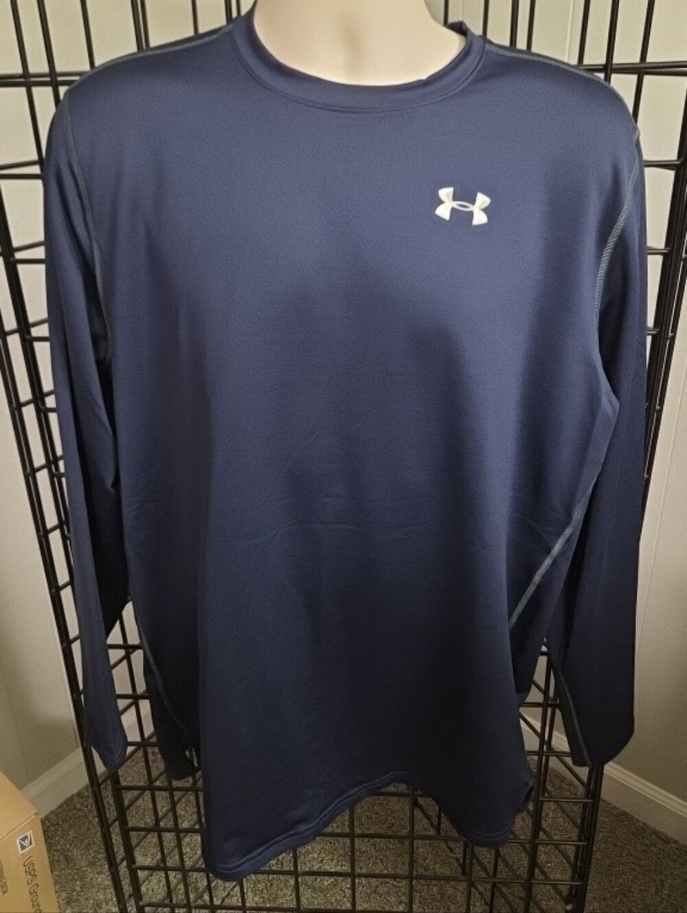 Under Armour ColdGear 2XL Long Sleeve T-Shirt - Dark Navy